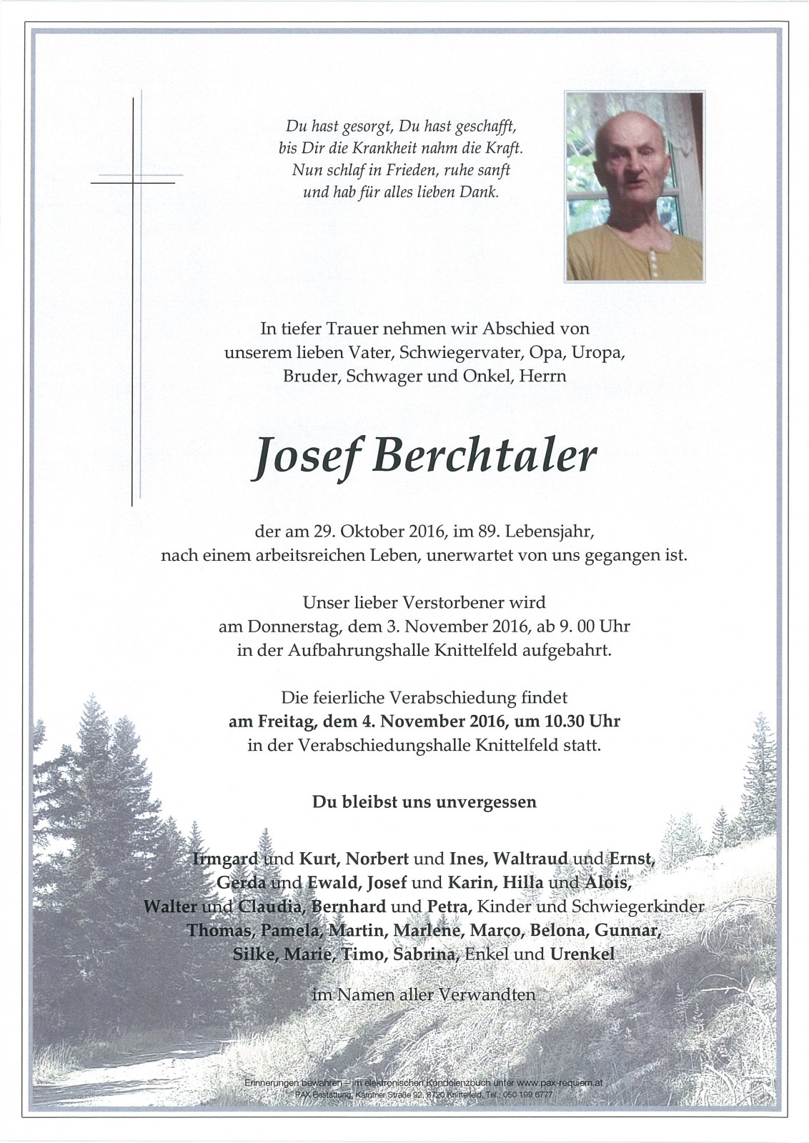 Parte Josef Berchtaler