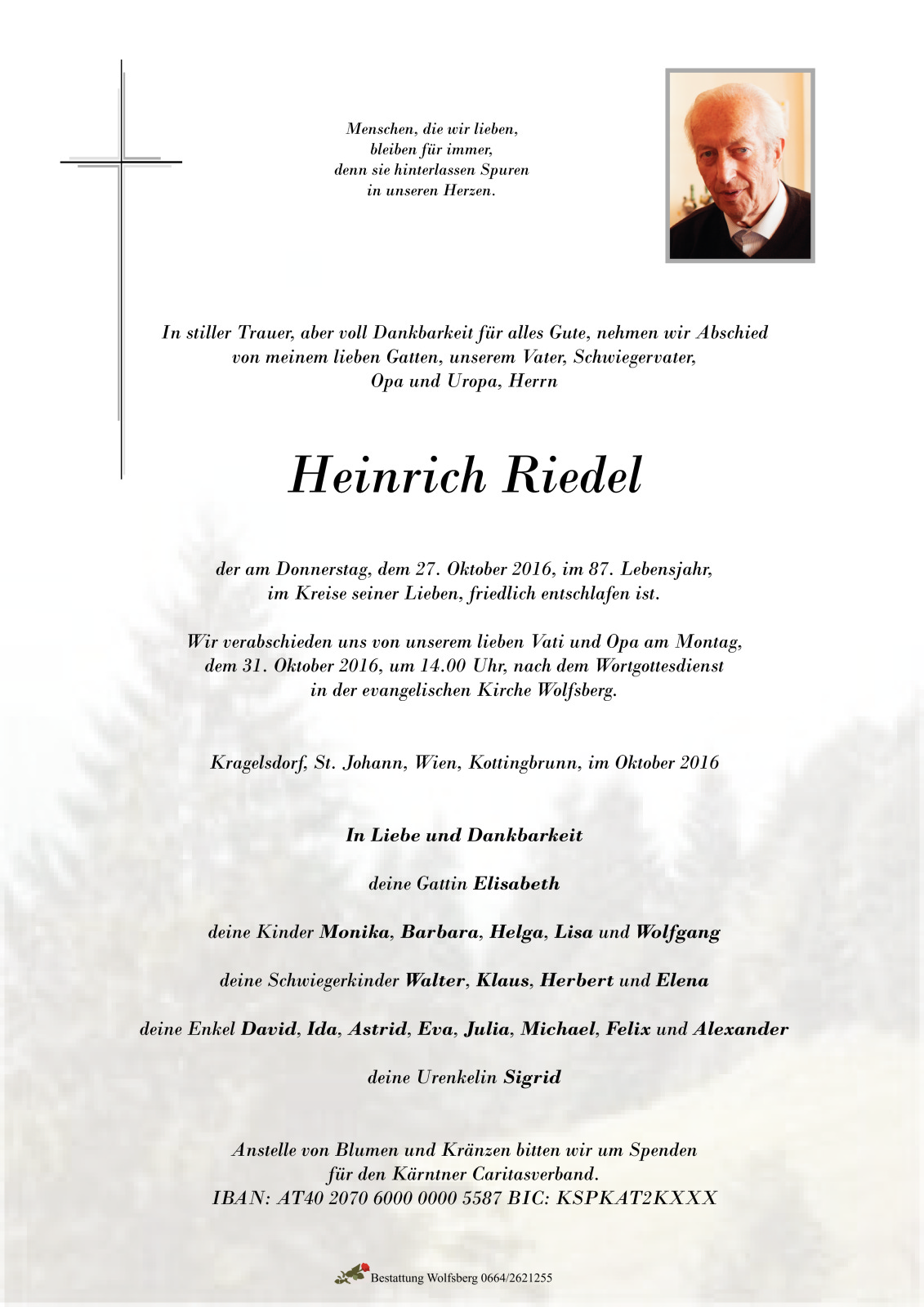 Parte Heinrich Riedel
