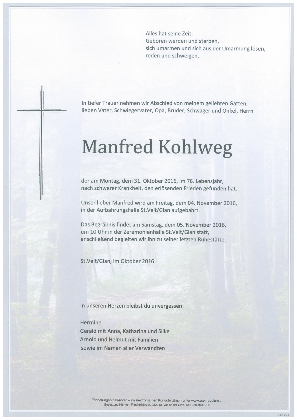 Parte Manfred Kohlweg