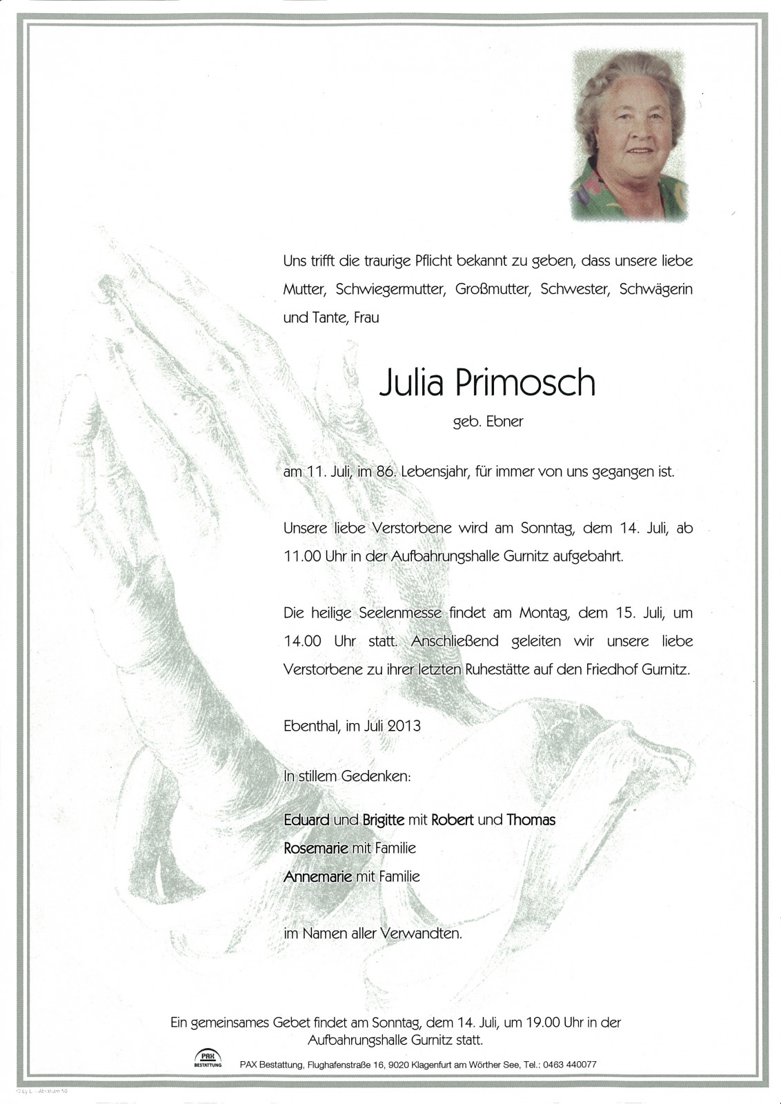 Parte Julia Primosch