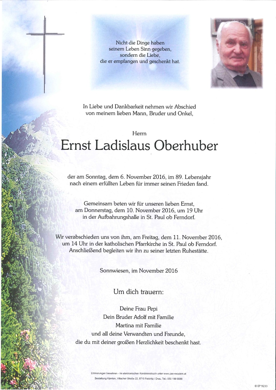 Parte Ernst Ladislaus Oberhuber