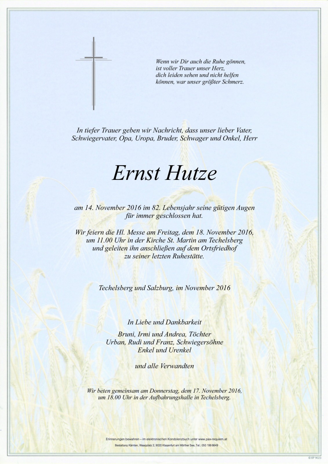 Parte Ernst Hutze