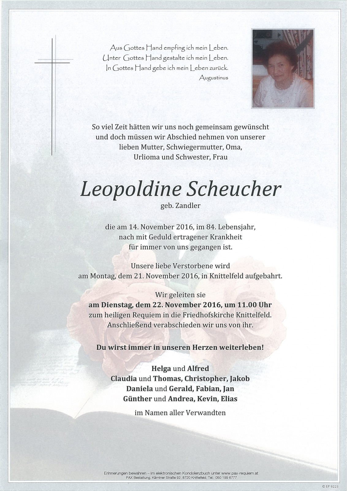 Parte Leopoldine Scheucher