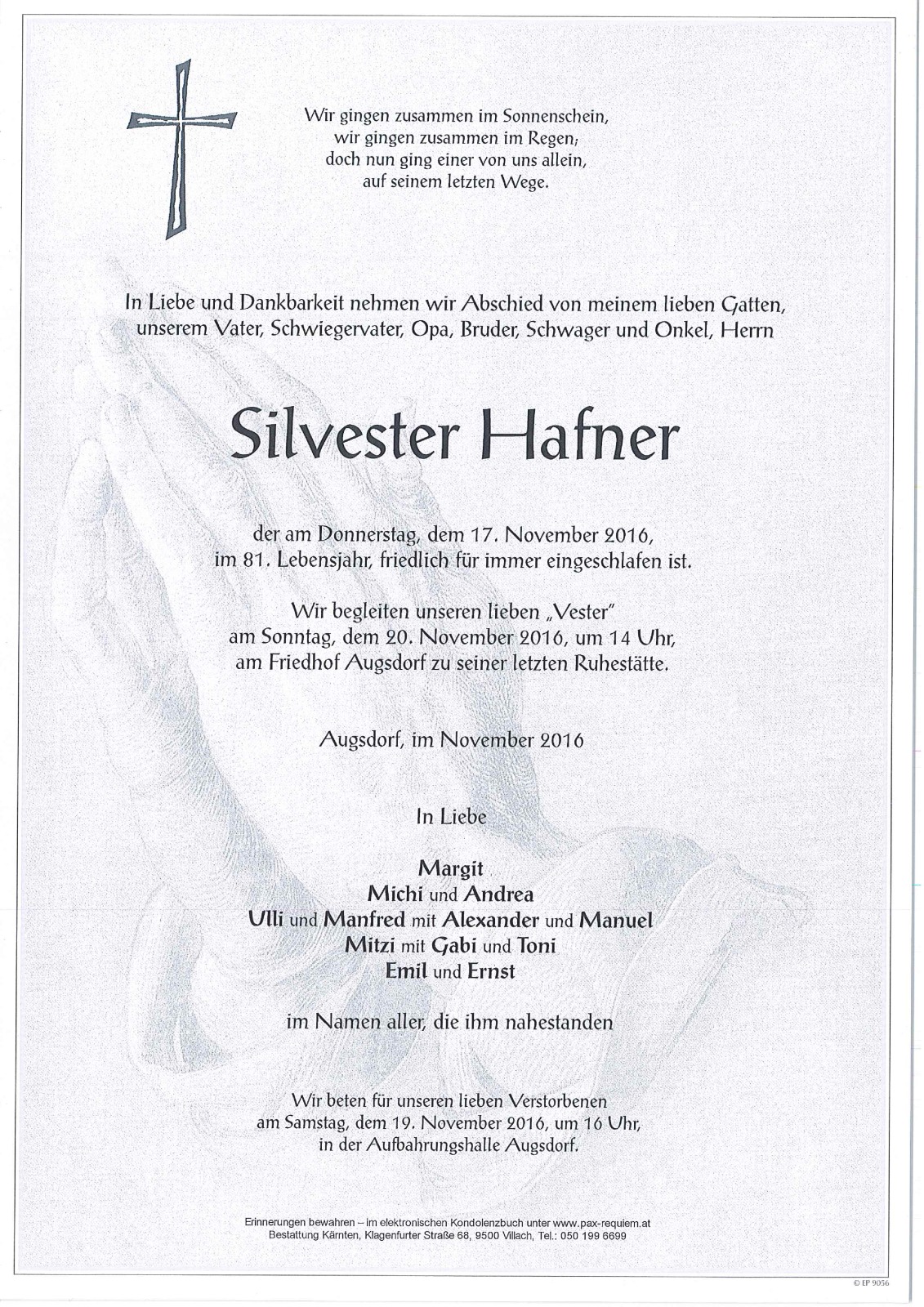 Parte Silvester Hafner