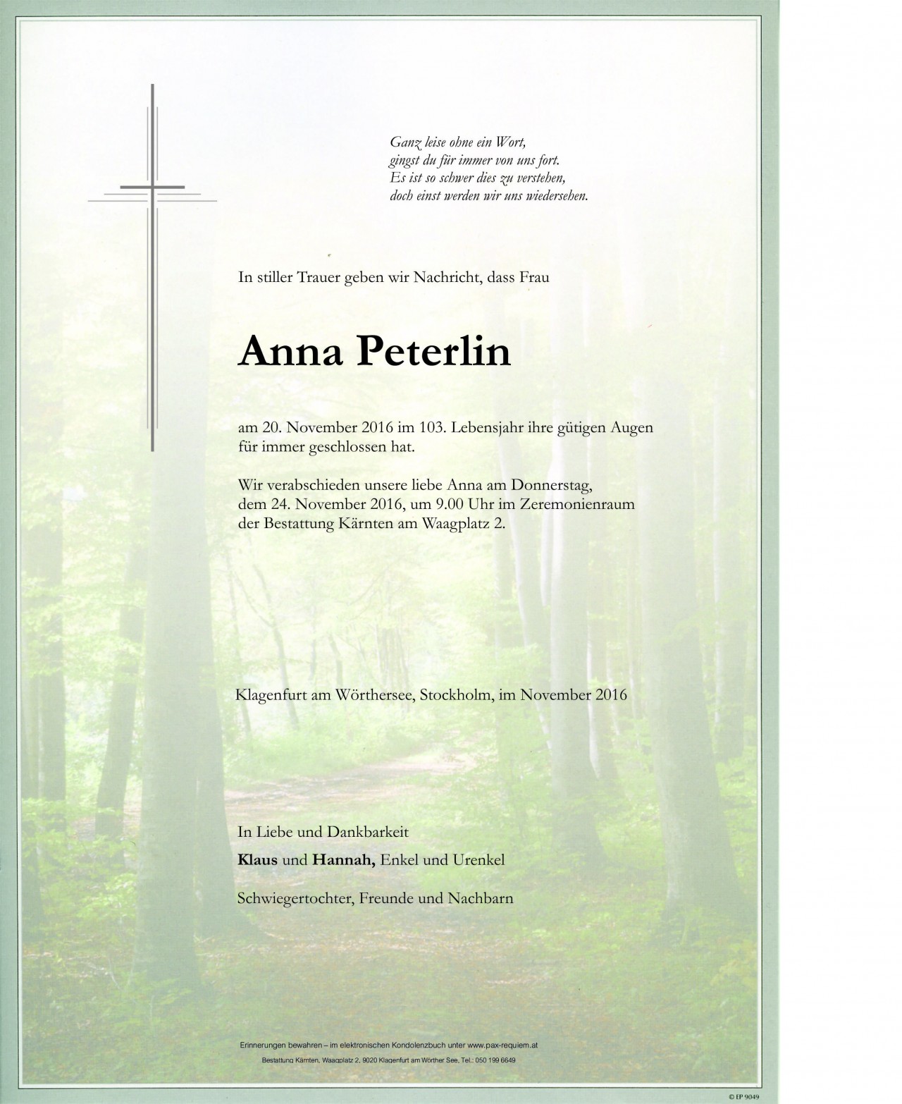 Parte Anna Peterlin