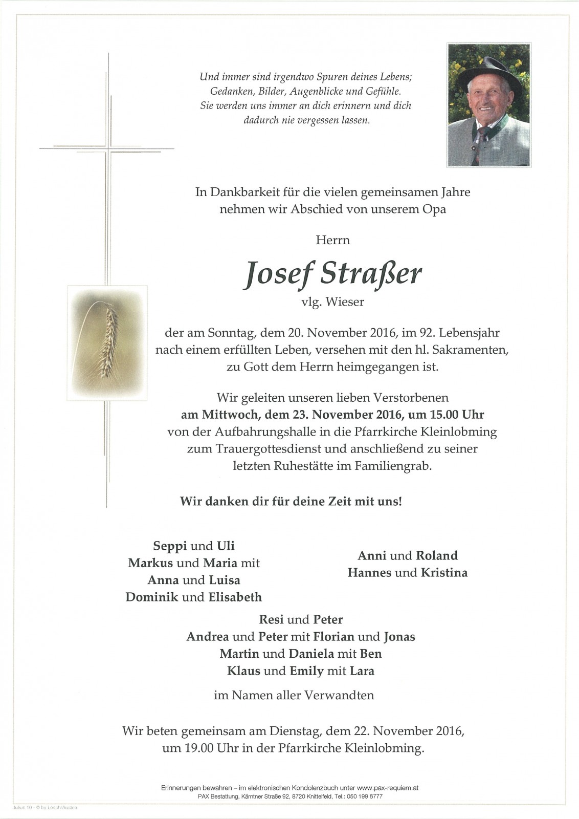 Parte Josef Straßer