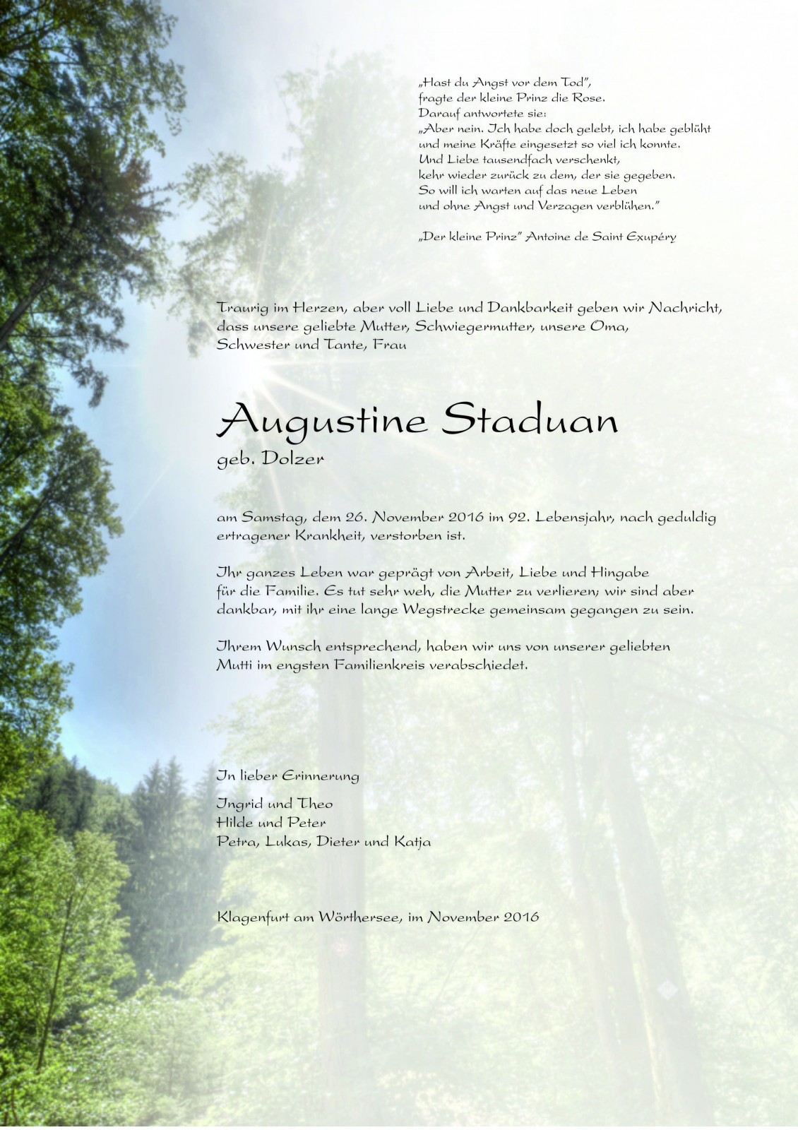 Parte Augustine Staduan
