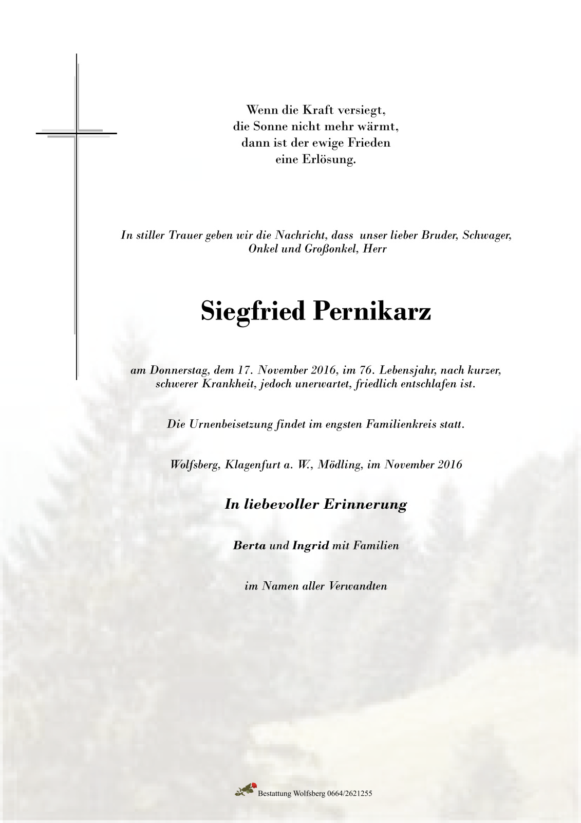 Parte Siegfried Pernikarz