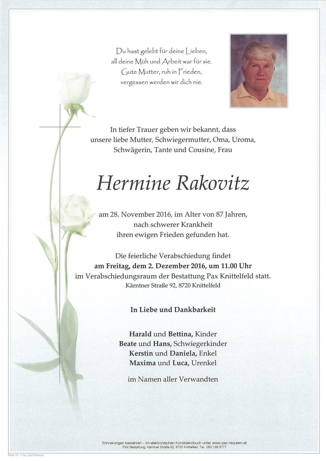 Parte Hermine Rakovitz