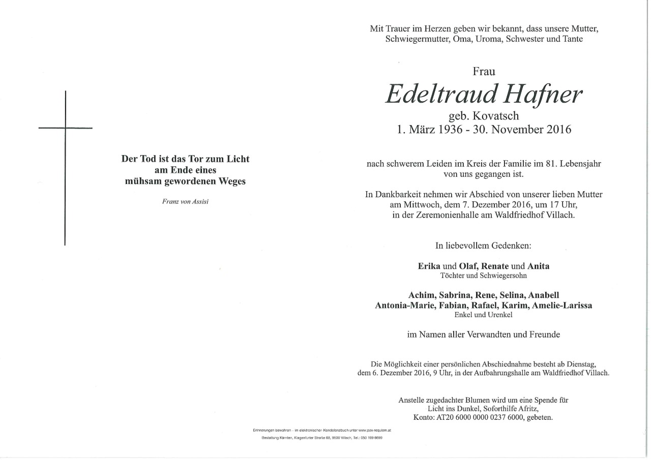 Parte Edeltraud Hafner