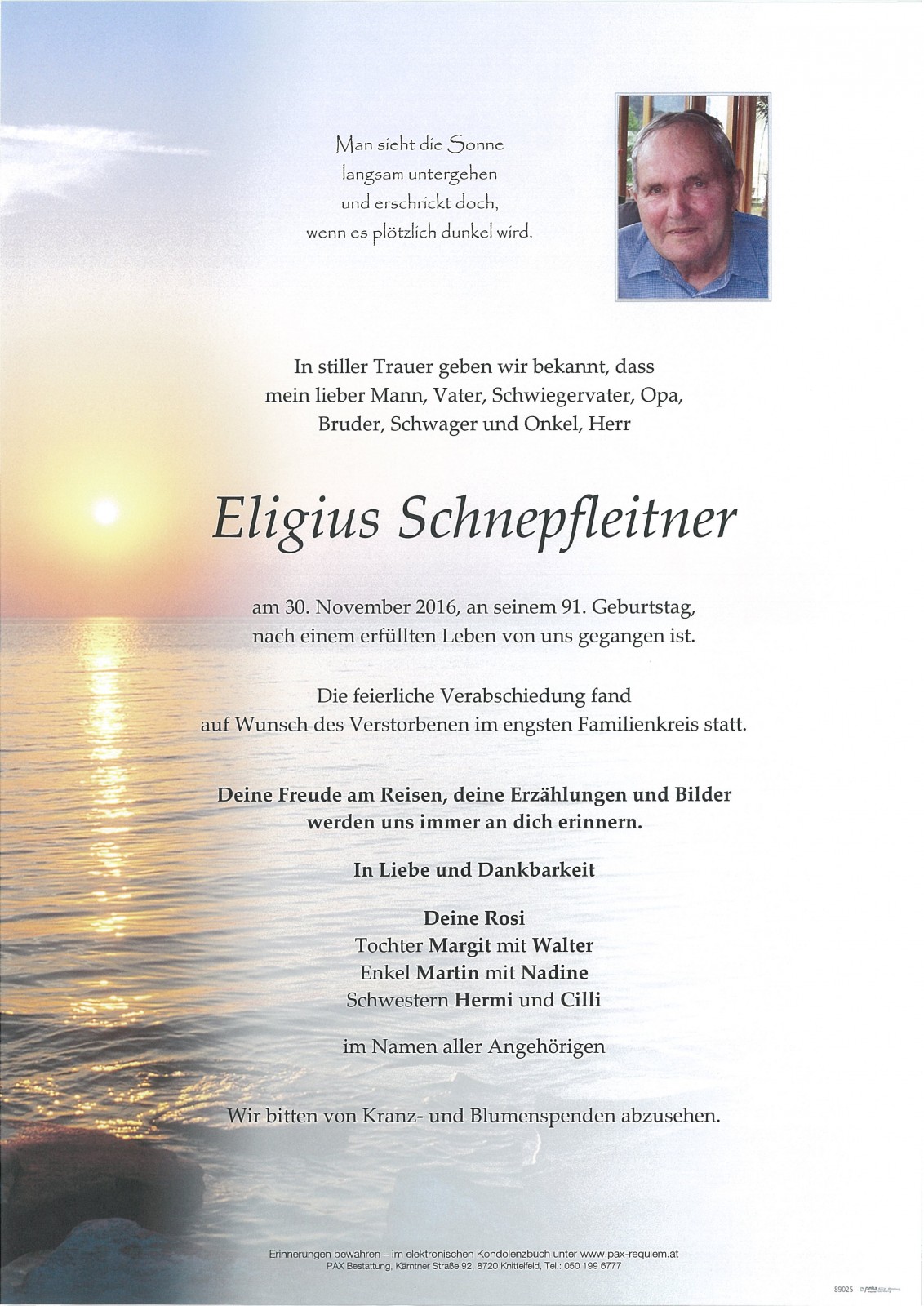 Parte Eligius Schnepfleitner