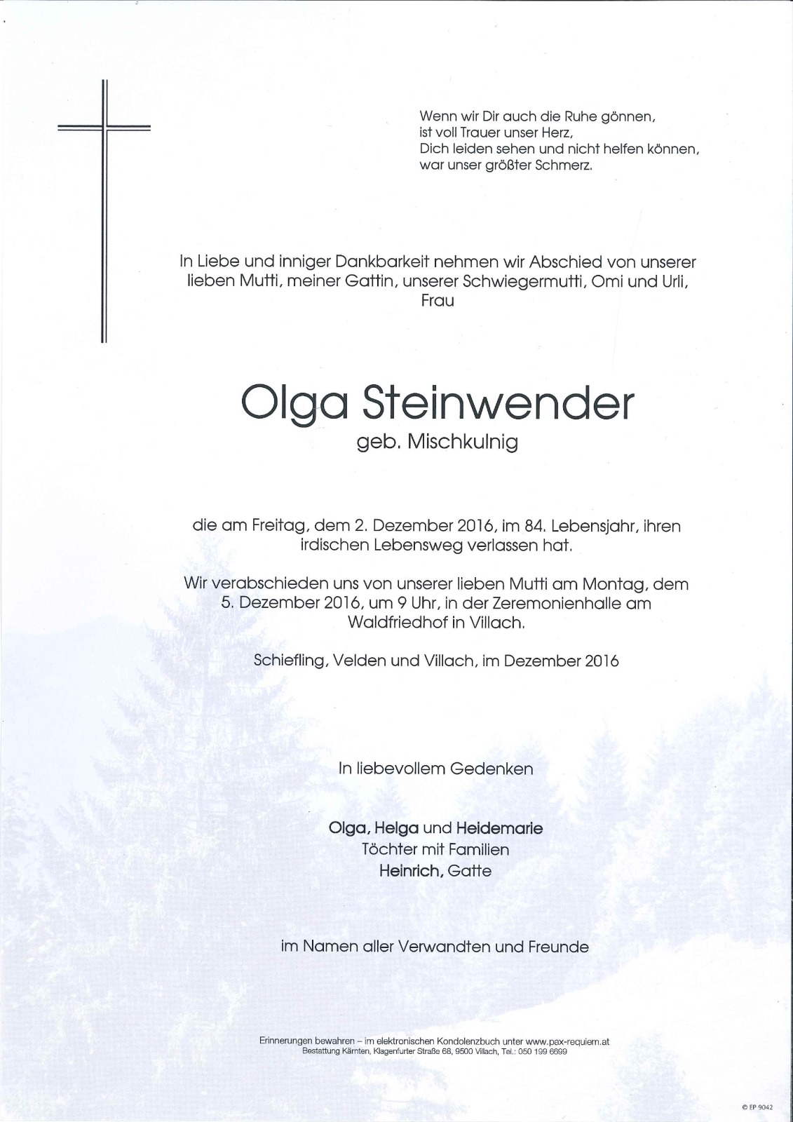 Parte Olga Steinwender