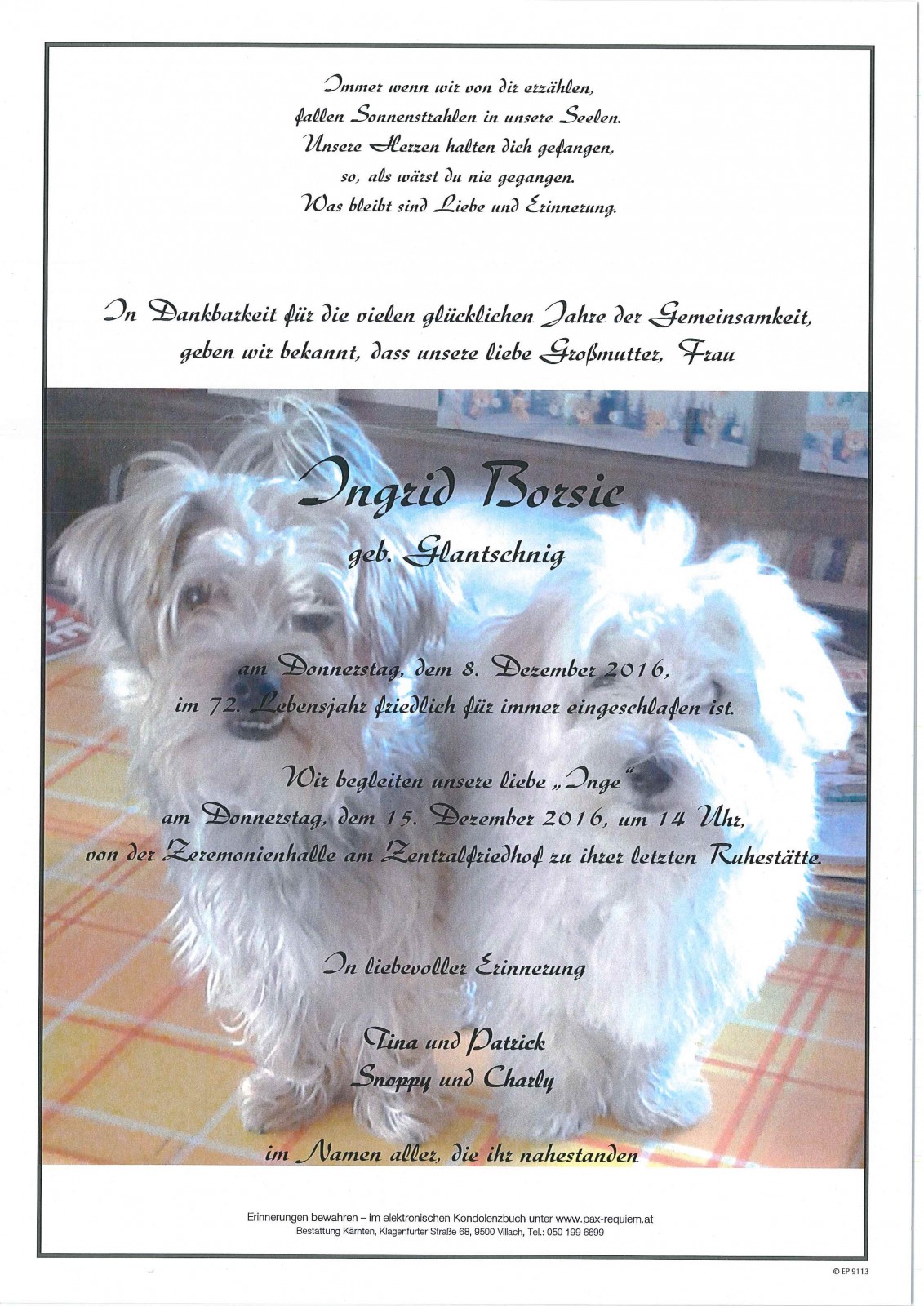 Parte Ingrid Borsic