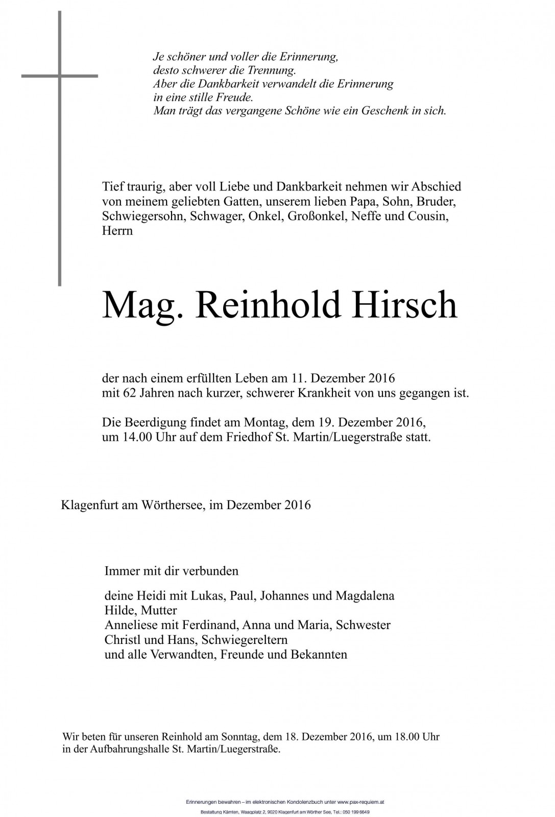 Parte Mag. Reinhold Hirsch