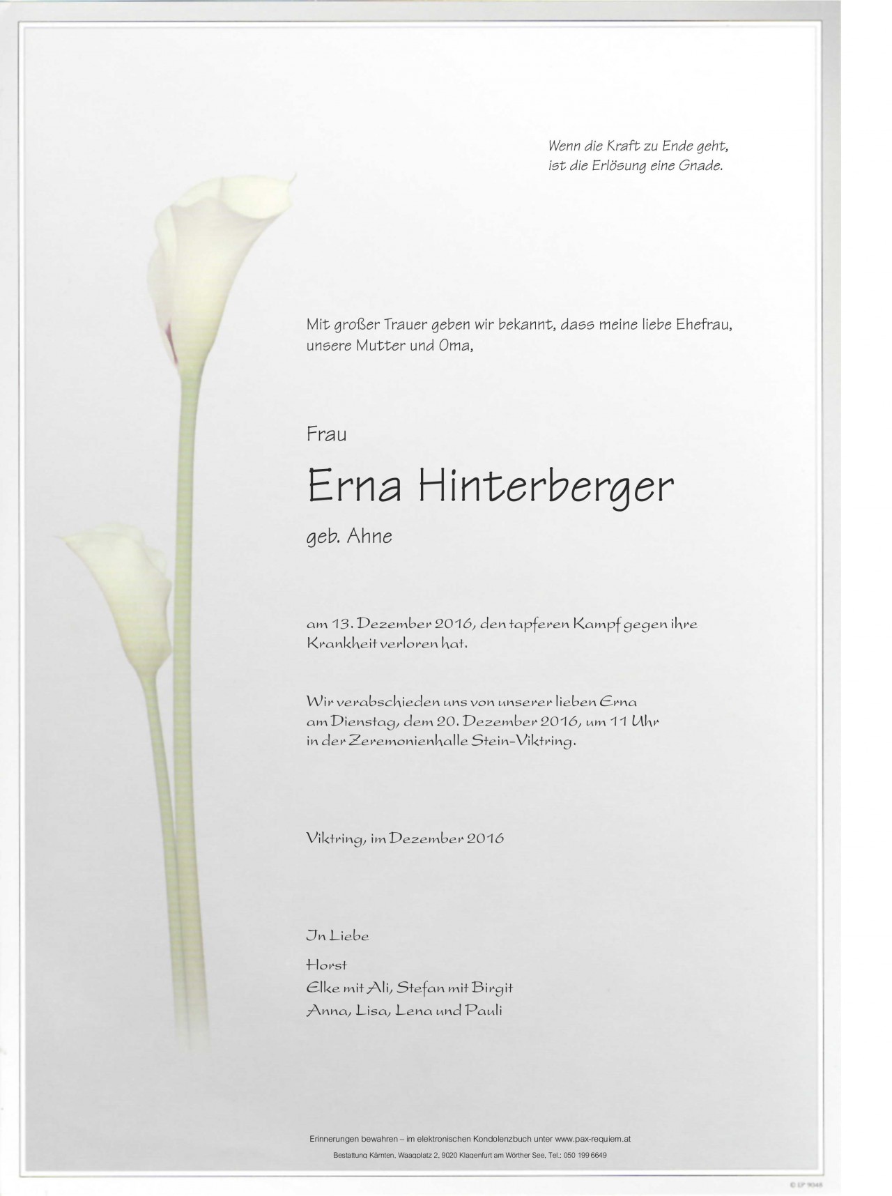 Parte Erna Hinterberger