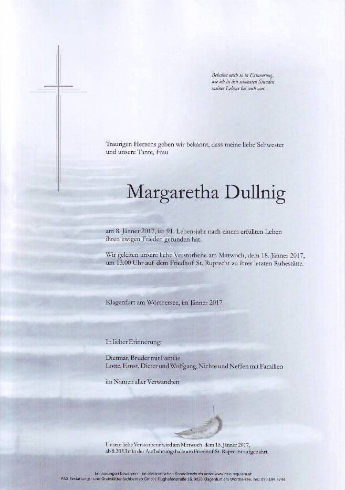 Parte Margaretha Dullnig