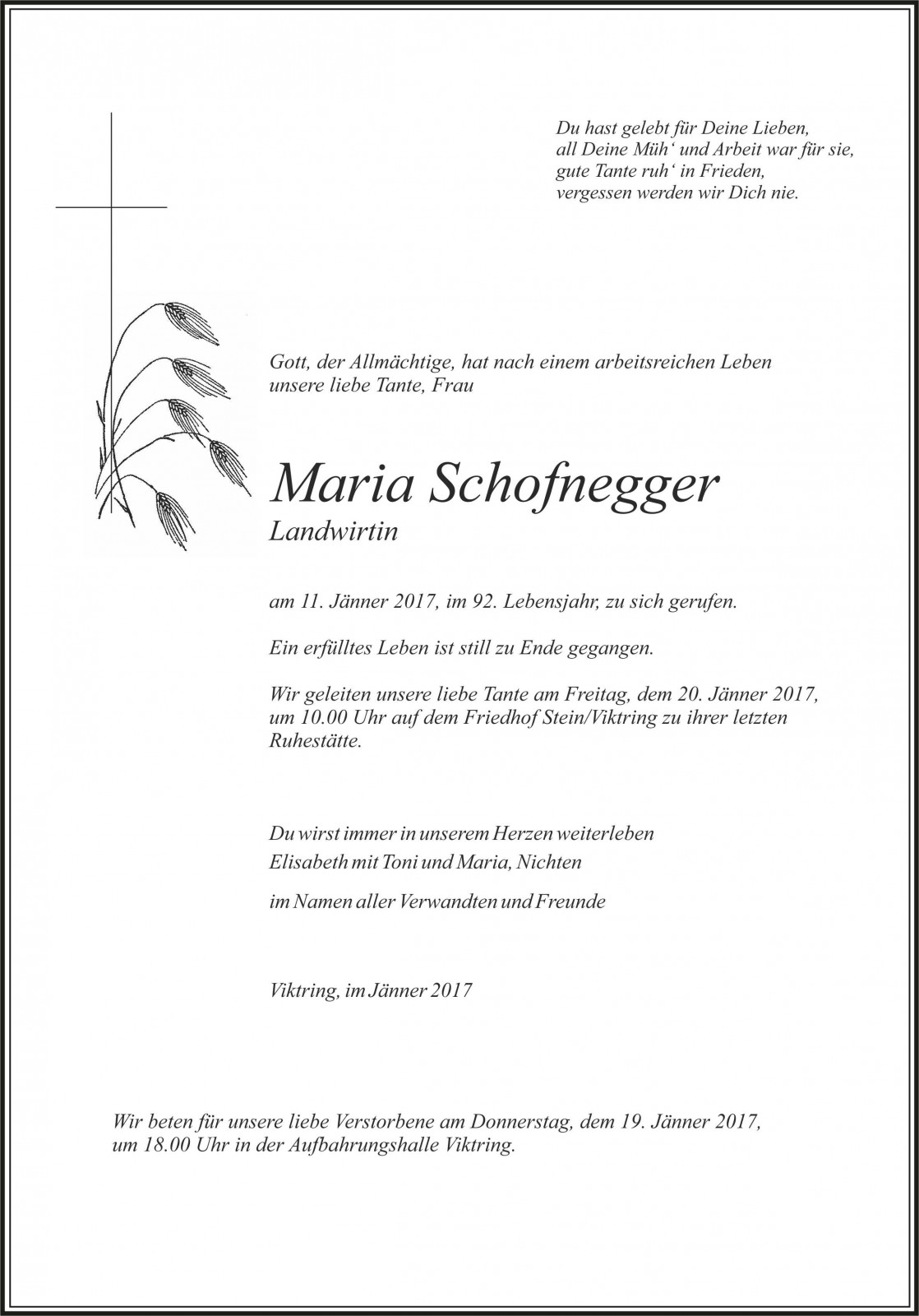 Parte Maria Schofnegger
