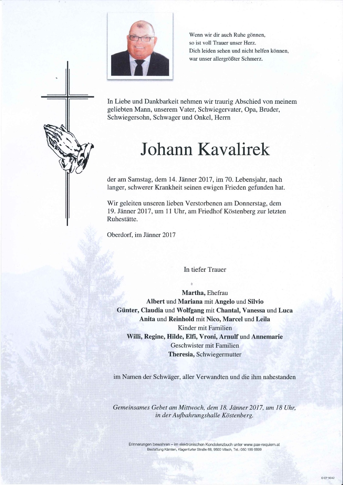 Parte Johann Kavalirek