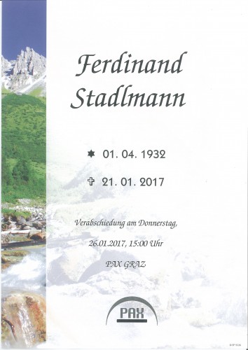 Ferdinand Stadlmann
