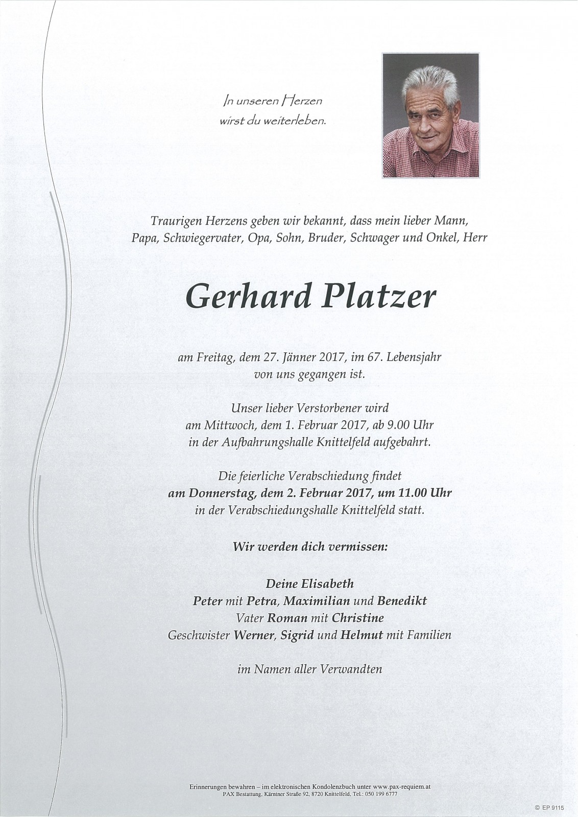 Parte Gerhard Platzer