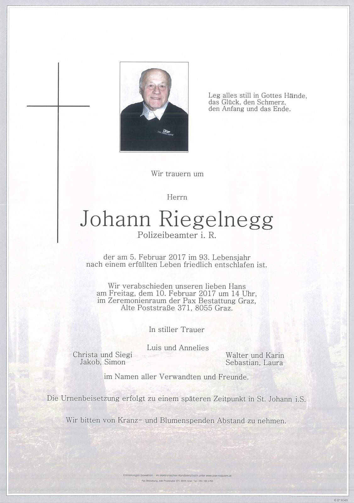 Parte Johann Riegelnegg