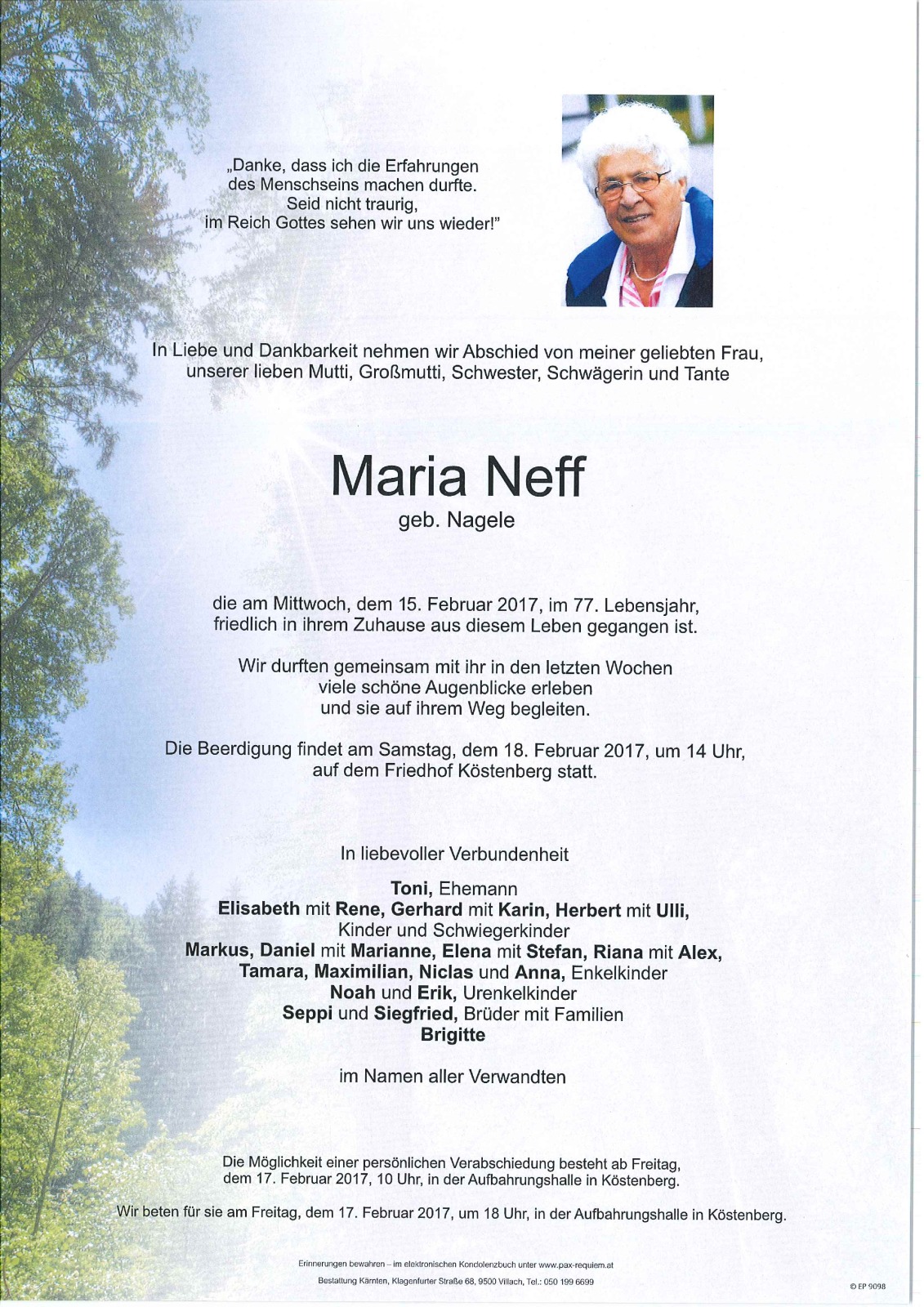 Parte Maria Neff