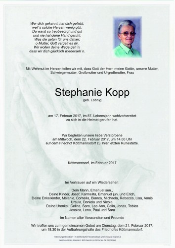 Stephanie Kopp
