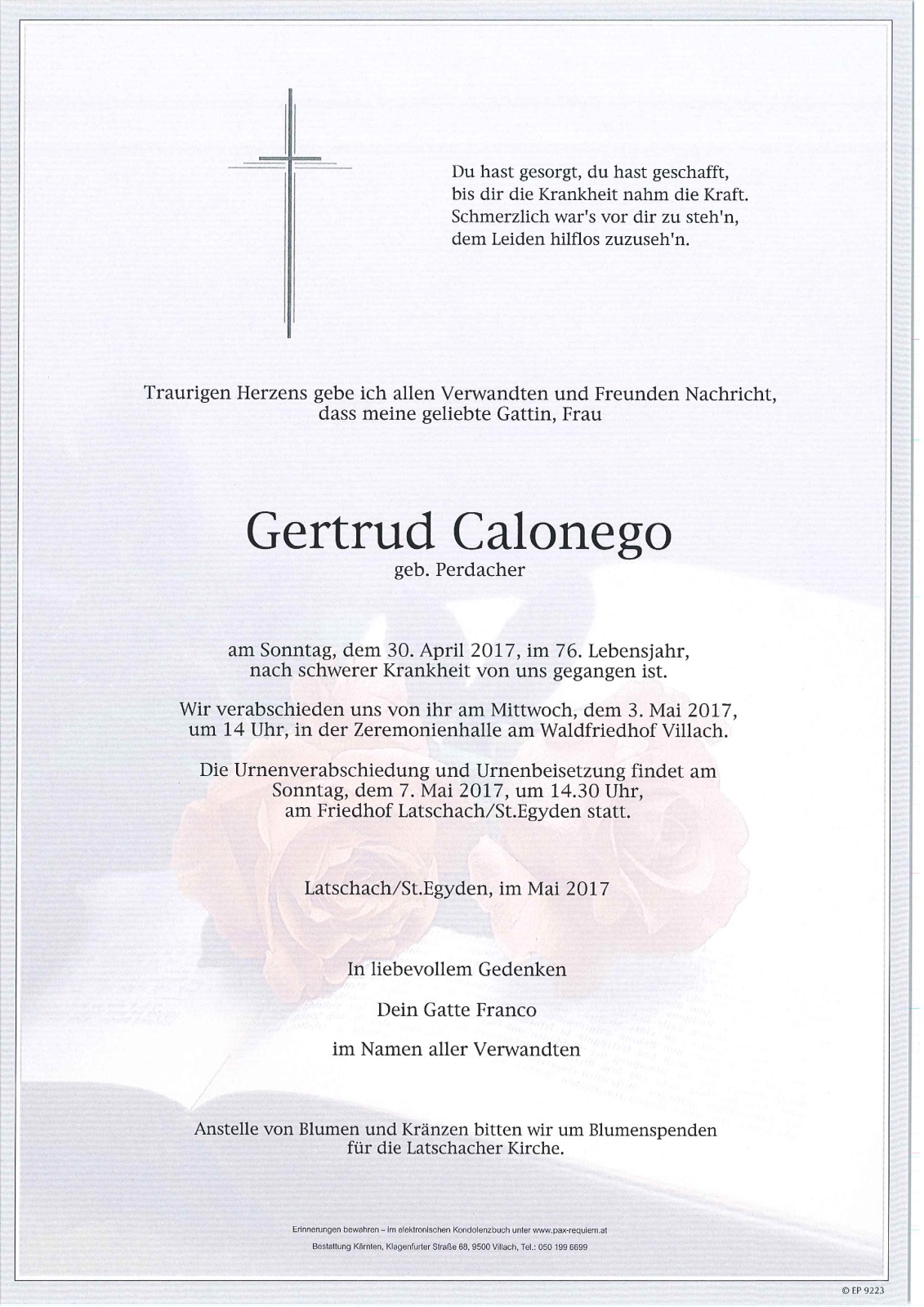 Parte Gertrud Calonego