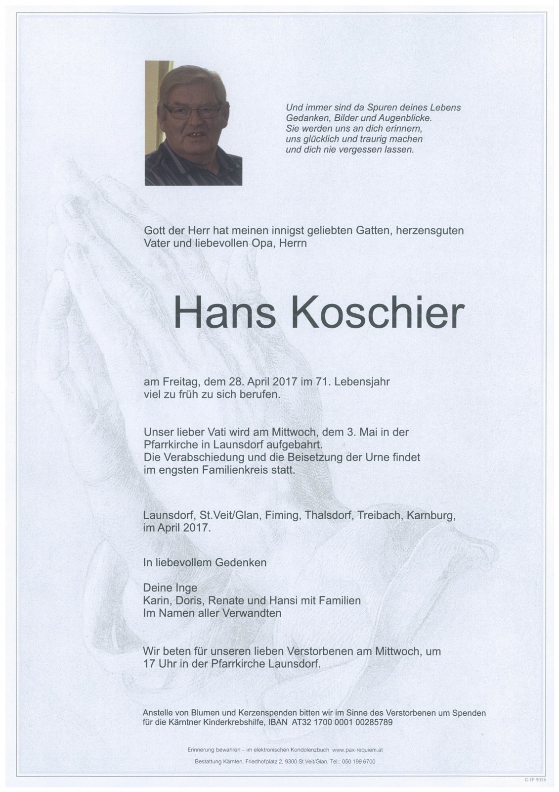 Parte Hans Koschier