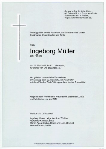 Ingeborg Müller