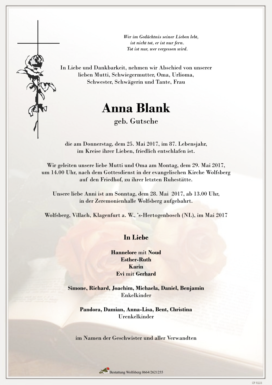 Parte Anna Blank