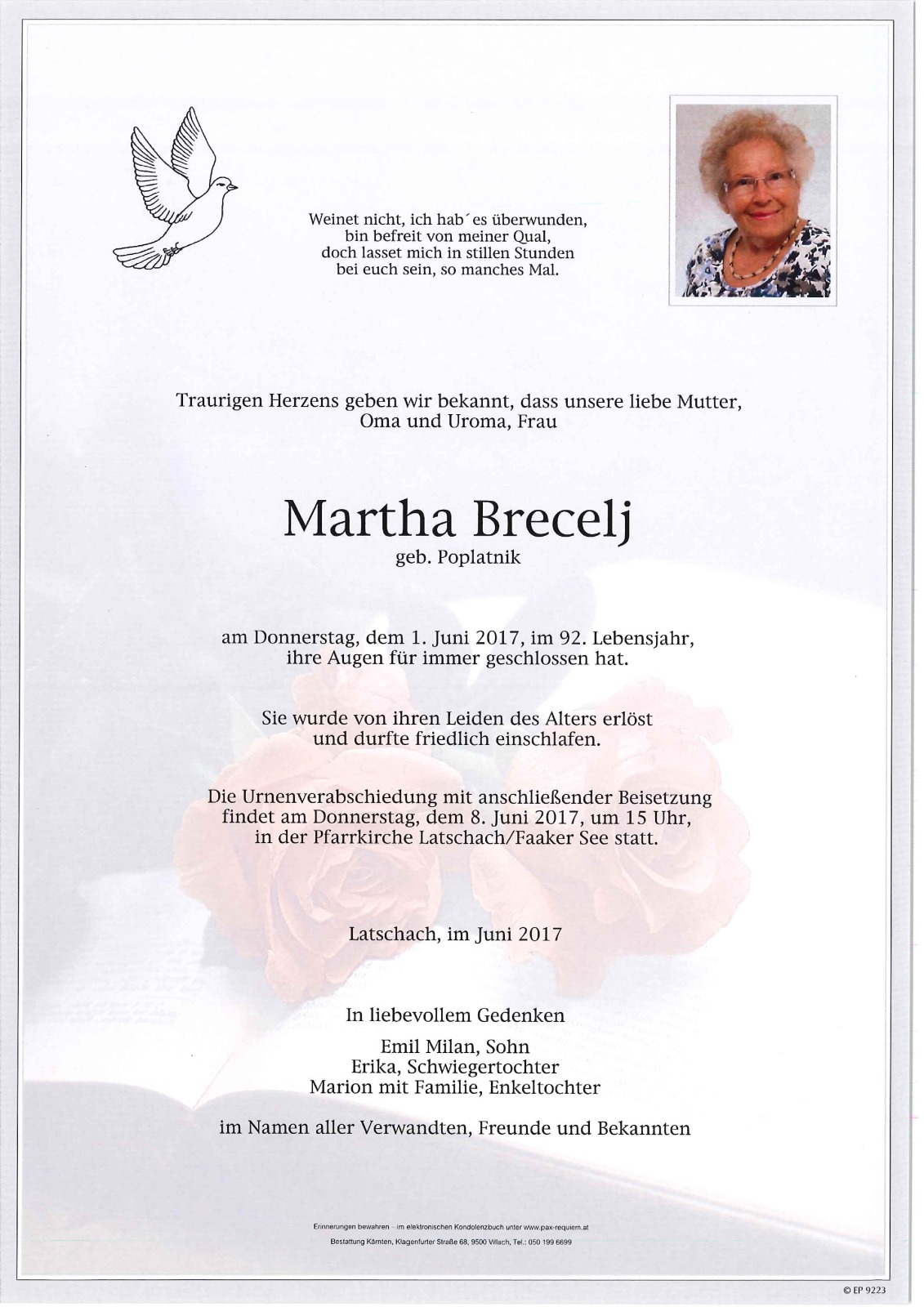 Parte Martha Brecelj