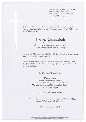 Franz Liposchek