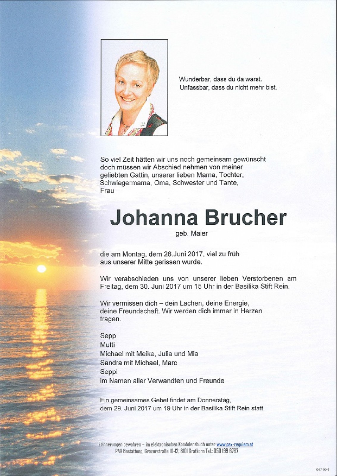 Parte Johanna Brucher