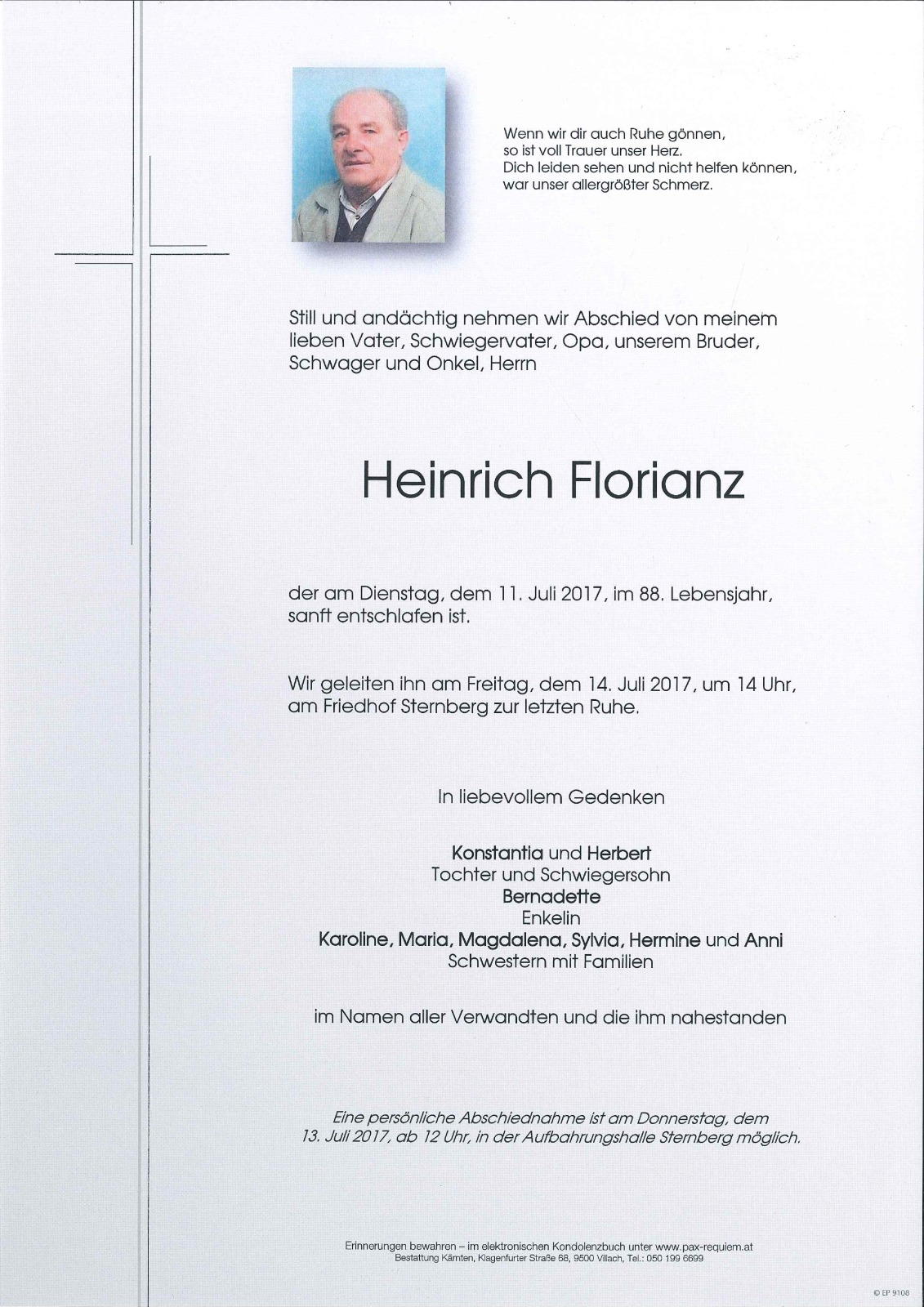 Parte Heinrich Florianz