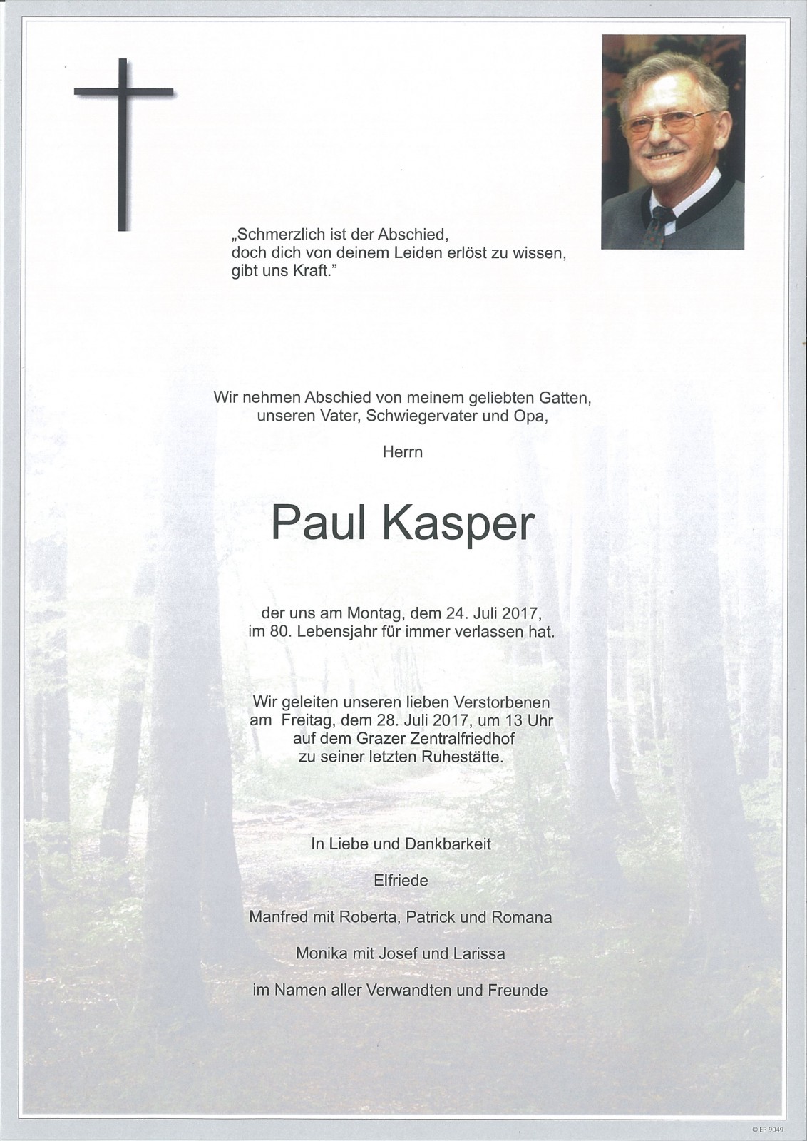 Parte Paul Kasper