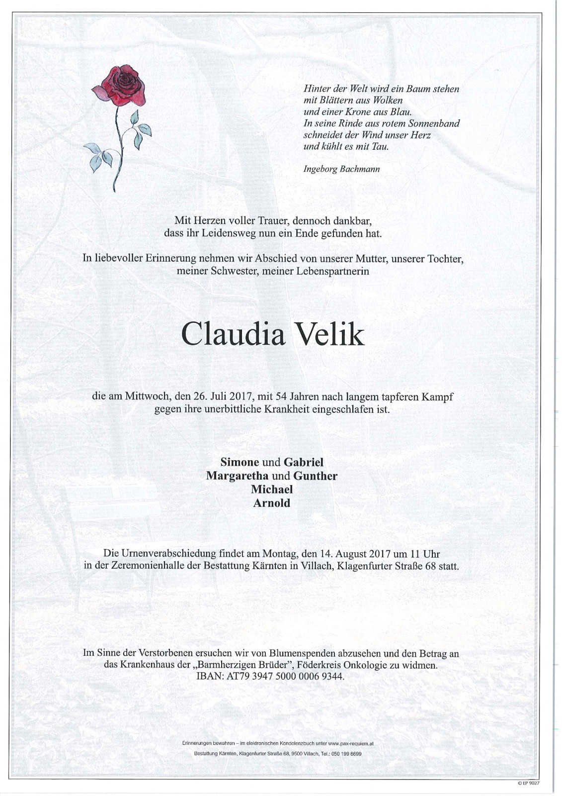Parte Claudia Velik