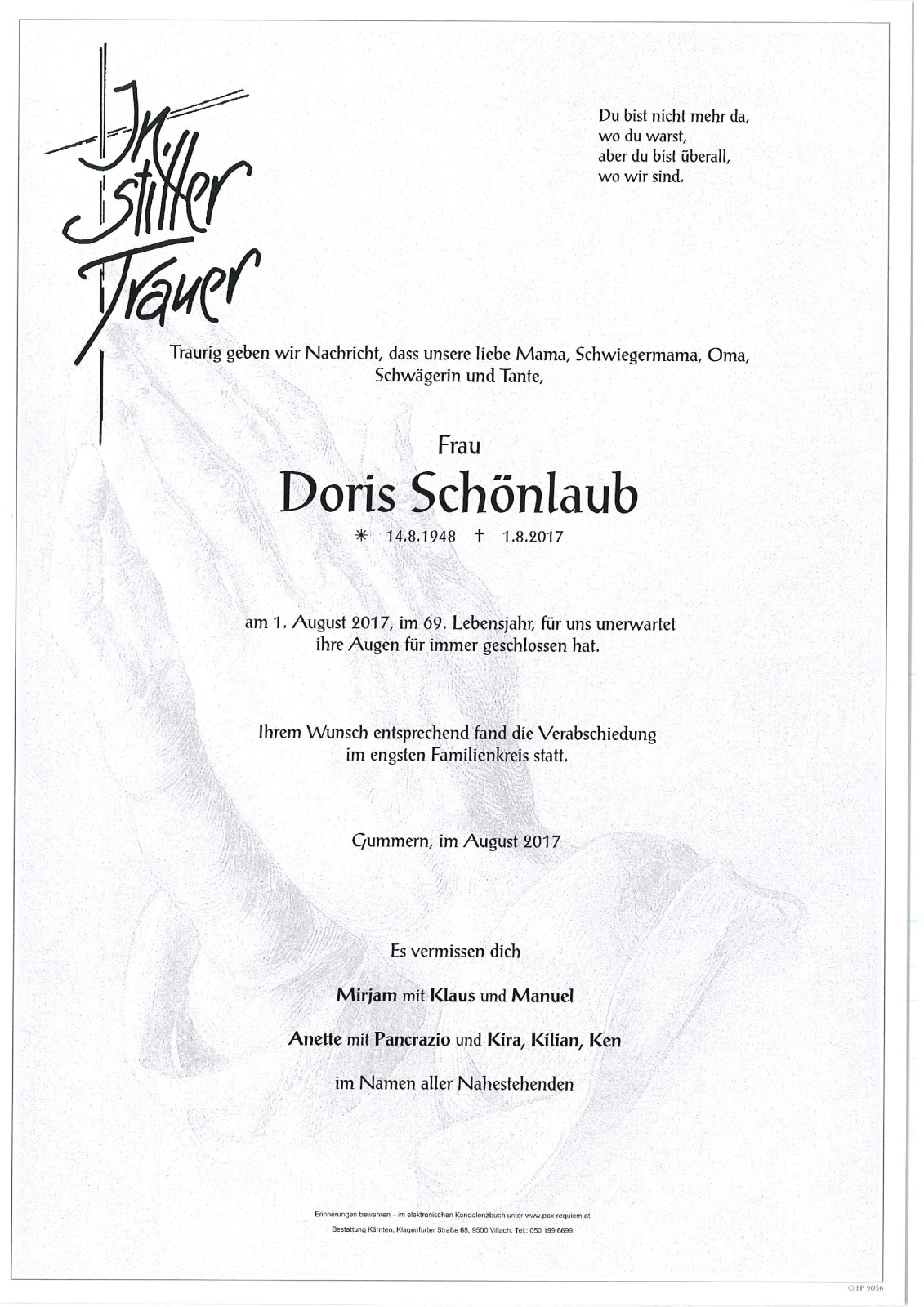 Parte Doris Schönlaub