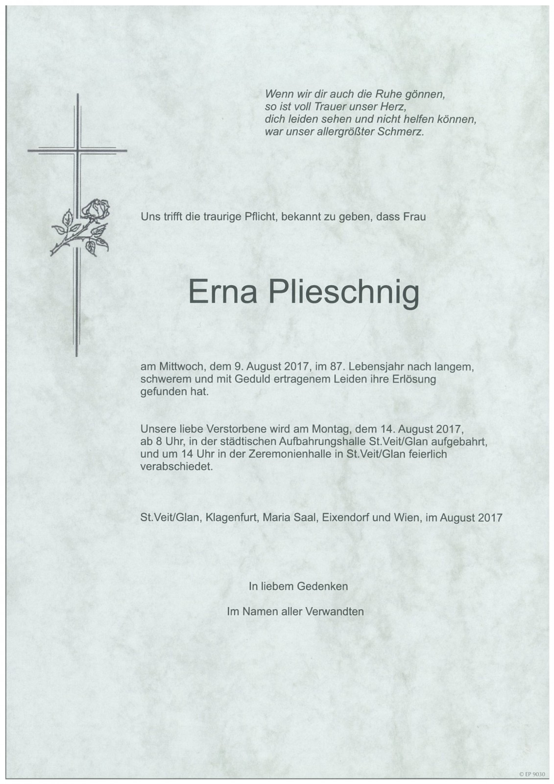 Parte Erna Plieschnig