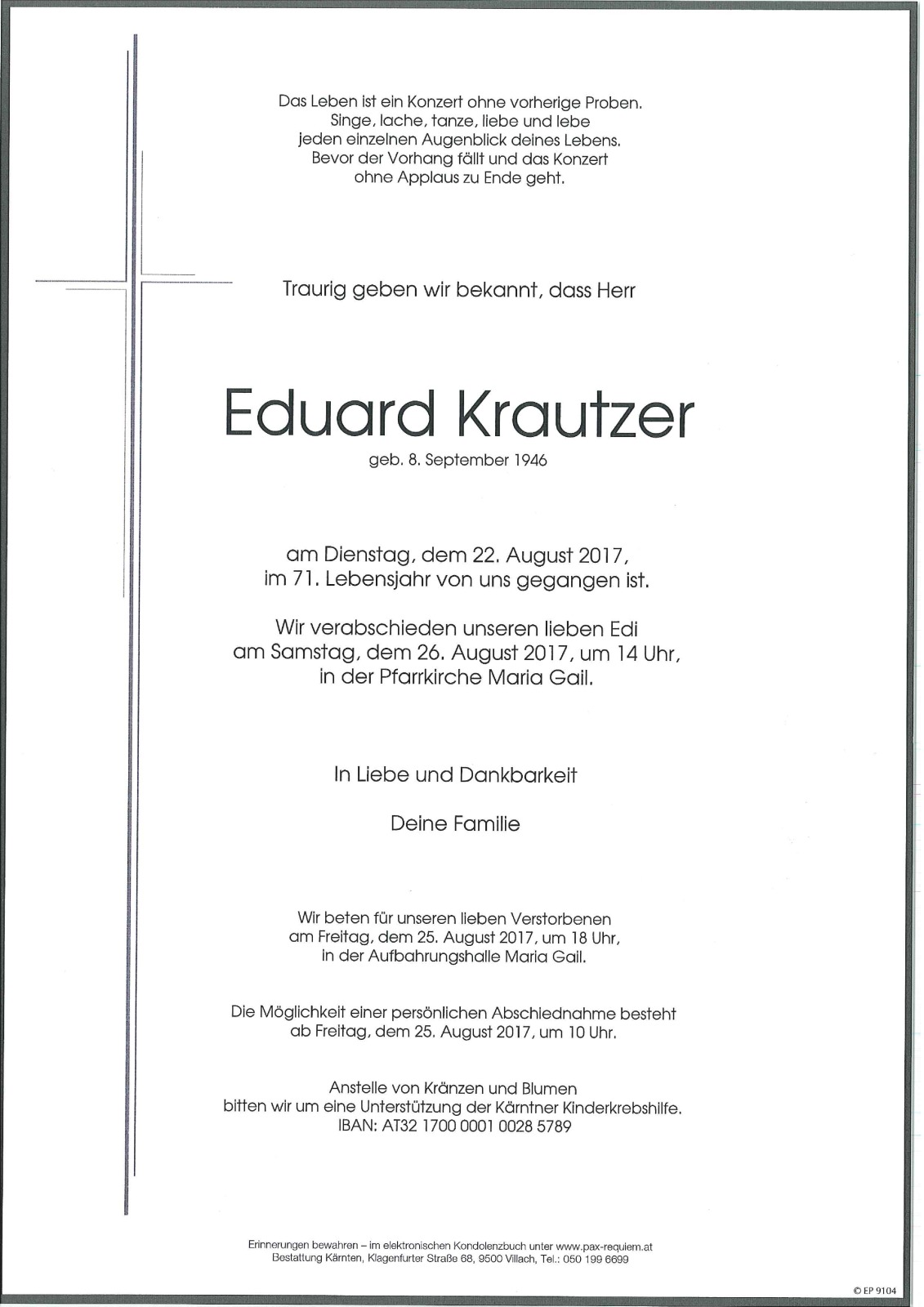 Parte Eduard Krautzer