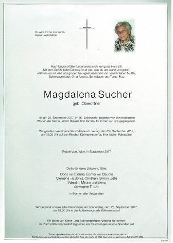 Magdalena Sucher