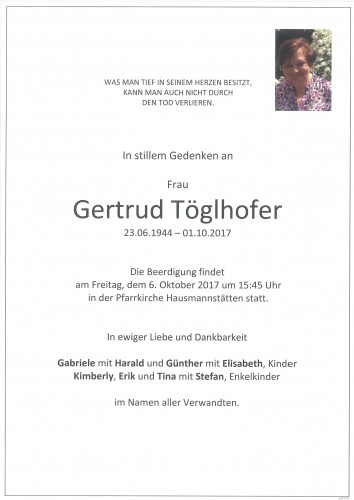 Gertrud Töglhofer