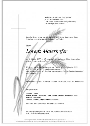 Lorenz Maierhofer