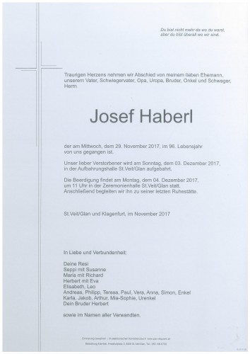 Josef Haberl